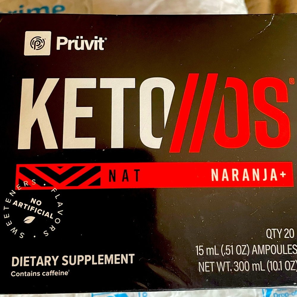 PRUVIT Keto//OS NAT VIALS 20 Pack